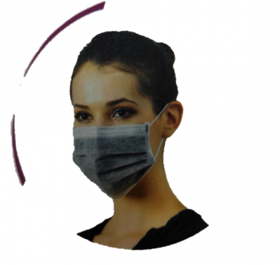 4 Ply Activated Carbon Face Mask (Ear-Loop)