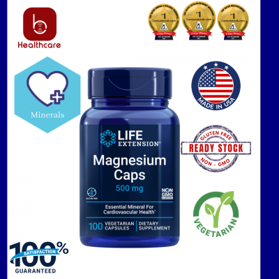 [Life Extension] Magnesium Caps, 500mg, 100 capsules