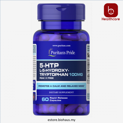 [Puritan's Pride] 5-HTP 100 mg (Griffonia Simplicifolia), 60 Capsules