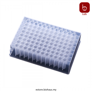 [Biologix] 96 Round Deep Well Plates, Without Cap, PP, non-Sterile, Clear