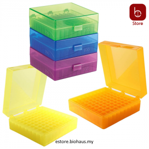 ~ MAY PROMOTION ~ [Heathrow Scientific] HS 100-Well Hinged Storage Box, pk5