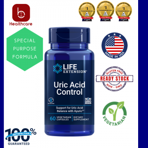 [Life Extension] Uric Acid Control, 60 capsules