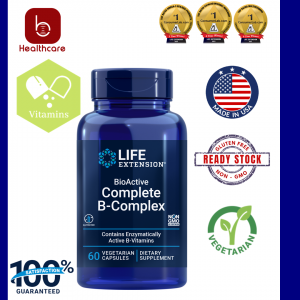 [Life Extension] BioActive Complete B-Complex, 60 capsules