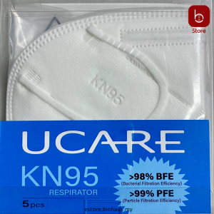 [UCARE] KN95 5ply Respirator Face Mask, 5 pcs/pack