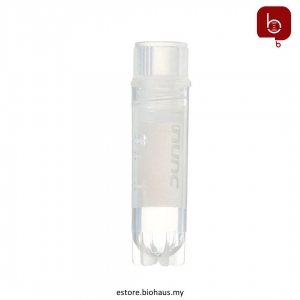 [ Nunc ] 1.8ml CryoTube, PP, SI, Internal Thread, Starfoot, Round, with Writing area, Sterile