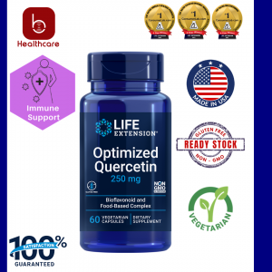 [Life Extension] Optimized Quercetin, 250mg, 60 capsules