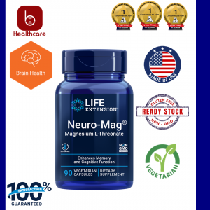 [Life Extension] Neuro-Mag® Magnesium L-Threonate, 90 capsules