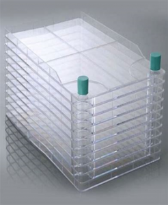 NEST BioFactory™  10 Chambers, Double Wide Mouth, Vent Cap