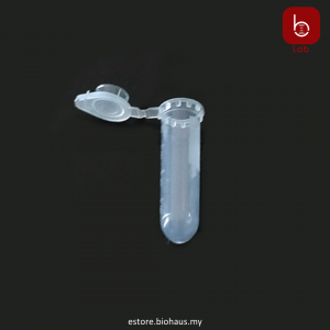 [Biologix] 2.0mL Microcentrifuge Tubes w/ Attached Lid, U-Bottom (500pcs/bag)