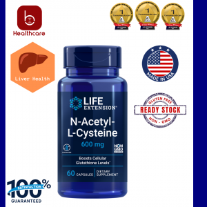 [Life Extension] N-Acetyl-L-Cysteine (NAC), 600 mg, 60 capsules