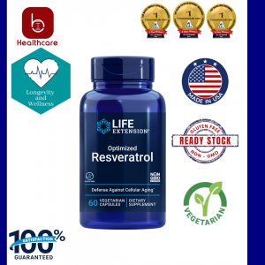 [Life Extension] Optimized Resveratrol, 60 capsules