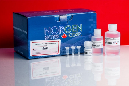 [NORGEN] RNA Clean-Up and Concentration Kit  - 4 Preps [SAMPLE KIT]  