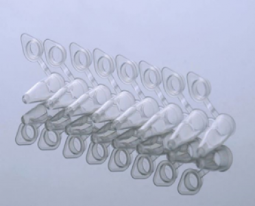 NEST 0.2ml PCR 8-strip Tubes with Flat Caps, Clear
